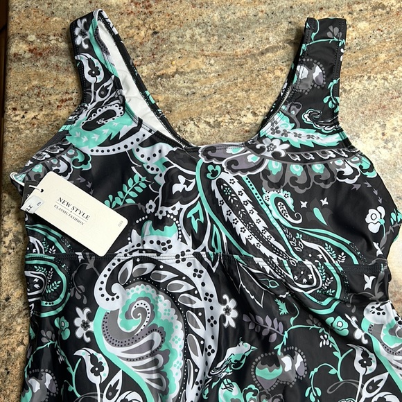 XXL New Style Tankini Bathing Suit Set - Picture 6 of 6